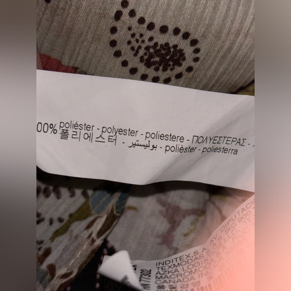 Zara Patchwork Paisley Shirtdress Women M Boho Hippie‎ Cowgirl Western Country - Picture 9 of 10